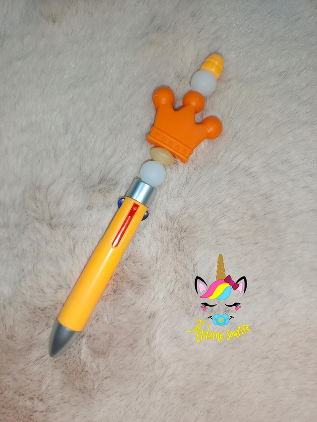 Stylo 4 couleurs Couronne 