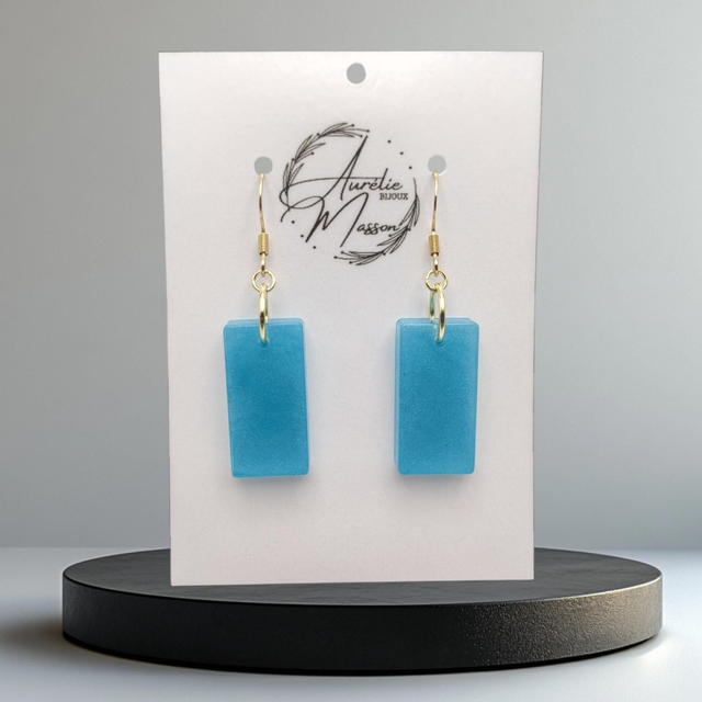 Boucles d'oreilles "Crocusa"