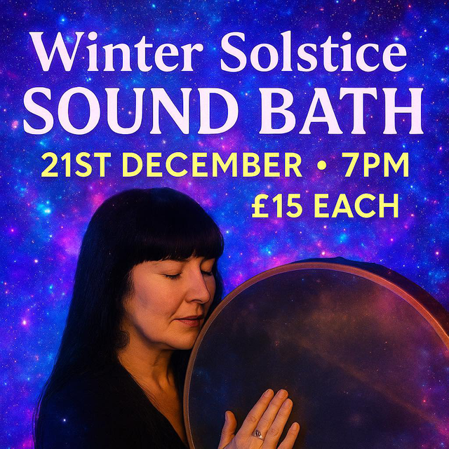 Winter Solstice Sound Bath- 21st December- 7pm