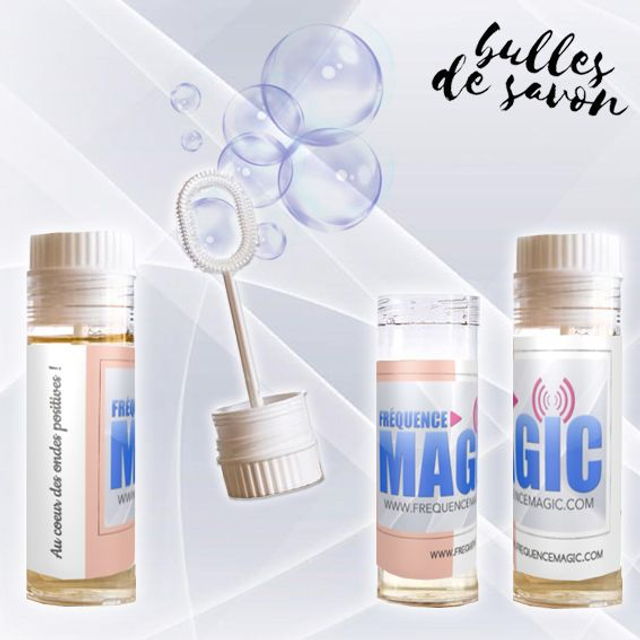 TUBE A BULLES DE SAVON