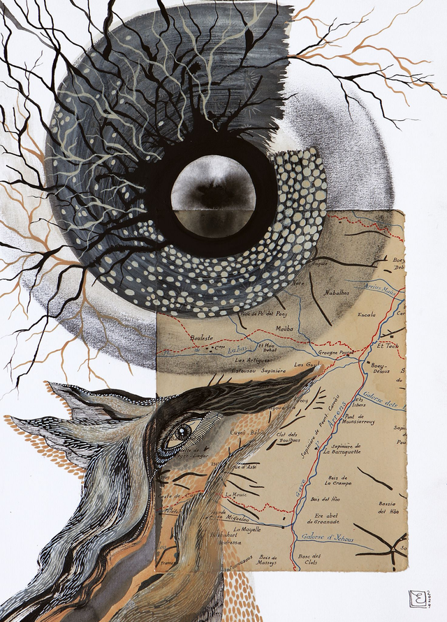 Renard / Montagne Multiple - Expériences cartographiques / A5, A4, A3, A2 print