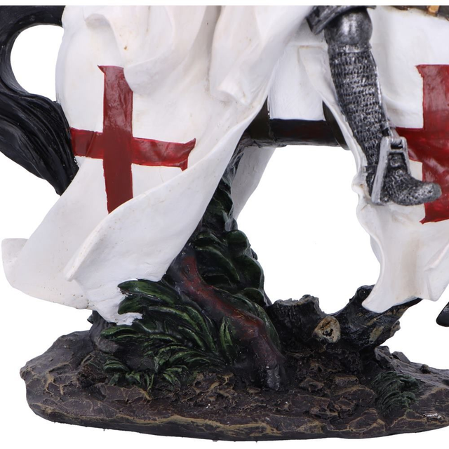 Take to Your Steed – Medieval Templar Knight Figurine