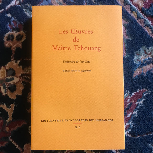 TSEU TCHOUANG - Les Œuvres de Maître Tchouang 