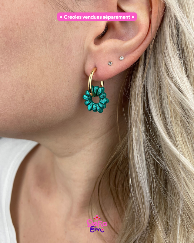 Pampilles "Doña" - Vert luxuriant