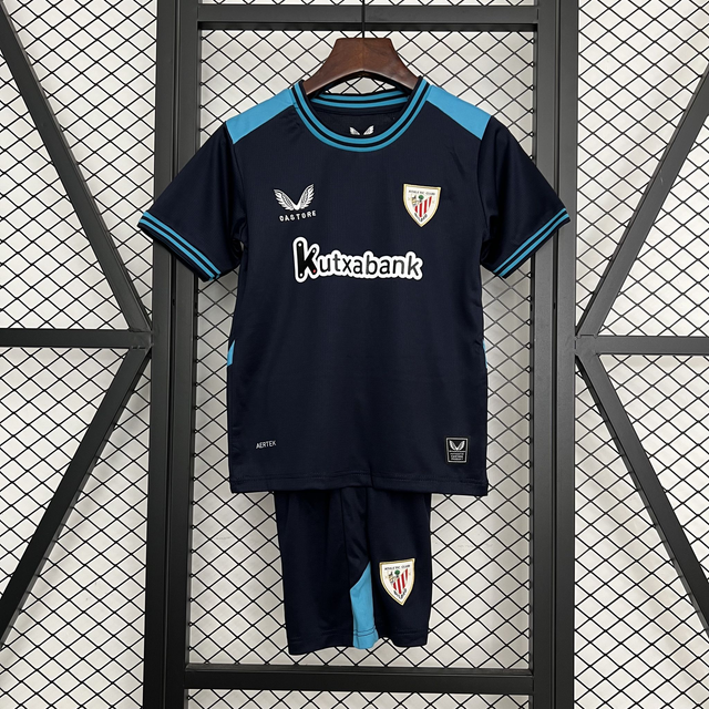Conjunto camiseta + pantalón NIÑOS 2ª Athletic Bilbao- 25-26