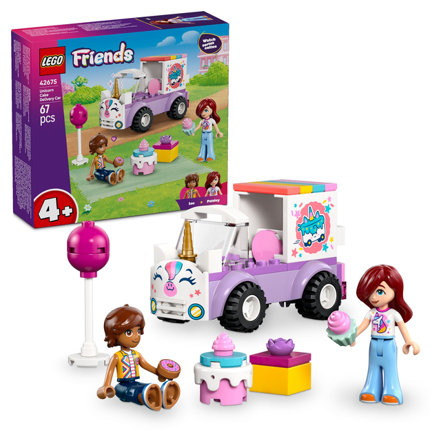LEGO 42675 Friends Einhorn-Kuchenlieferwagen