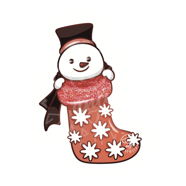 DAY 12 - Chaussette - Sticker