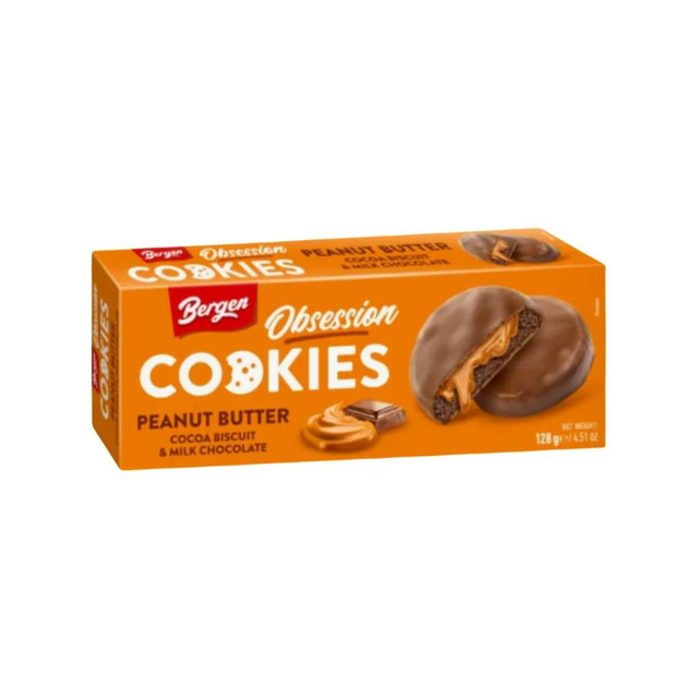 Bergen Cookies Peanut Butter Cacao 128g