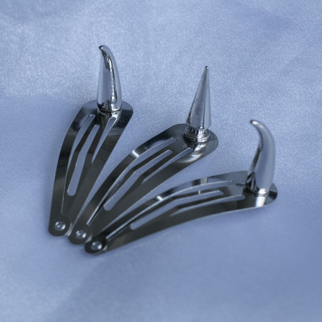 Lot de 3 barrettes - devil&#039;s horns