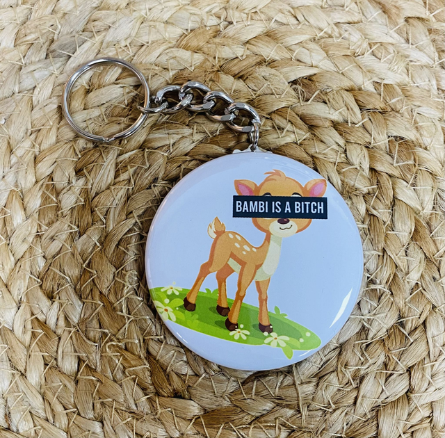 Porte clé Bambi is a biche