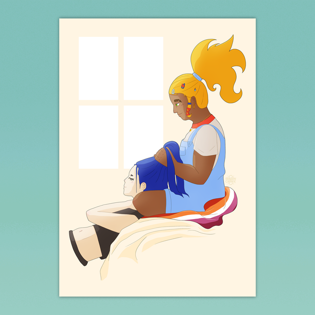 Soulbound Iliad Fuka Print 