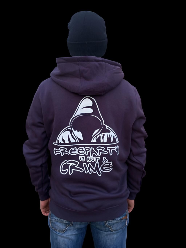 Sweat Free party IS NOT a crime violet 