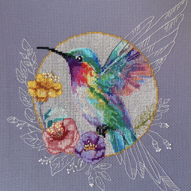 CROSS-STITCH KITS BIRD OF PARADISE (DECO SCENES) ABRIS.