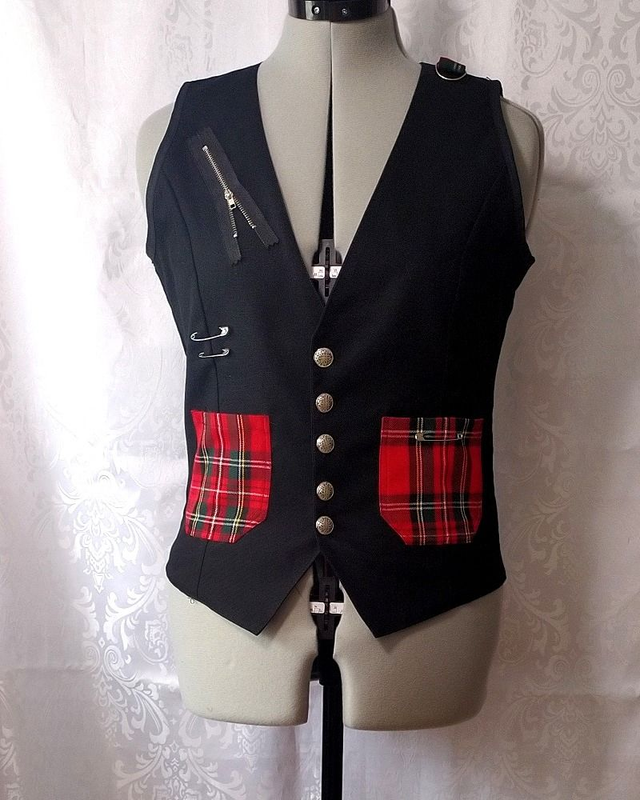 Gilet unisex Punk/rock Taille M