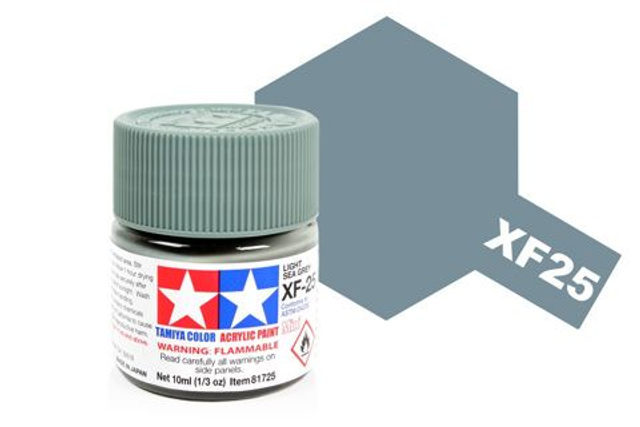 Acrylic Mini XF-25 Light Sea Grey