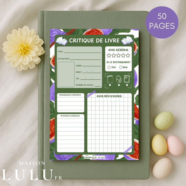 Bloc-Note Suivi, Avis, Résumé et Critique de Livres