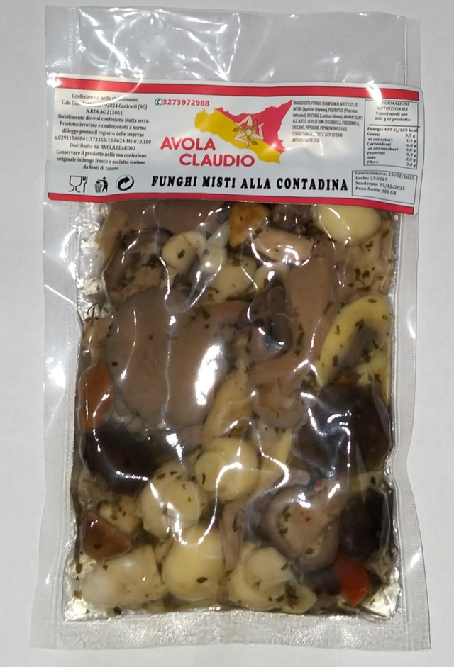 Funghi misti alla contadina 