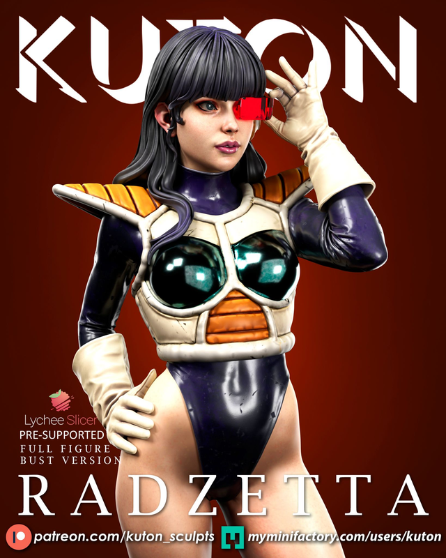 STATUE RADZELLA série heroic fantasy