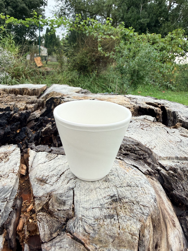 Tasse à expresso conique