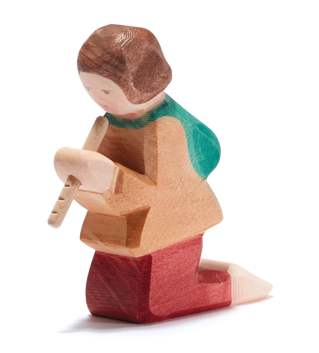 Ostheimer Hirte flötend