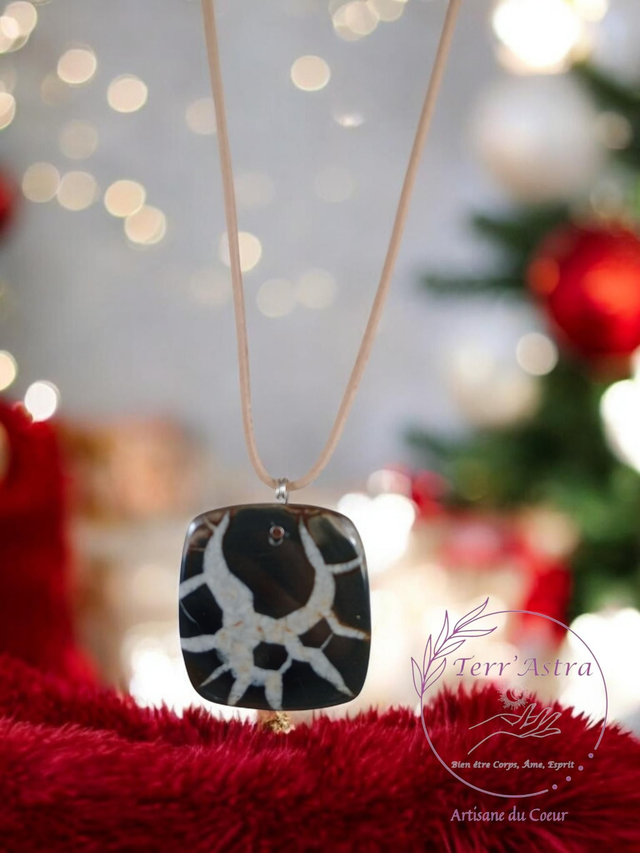 Pendentif en Septaria 
