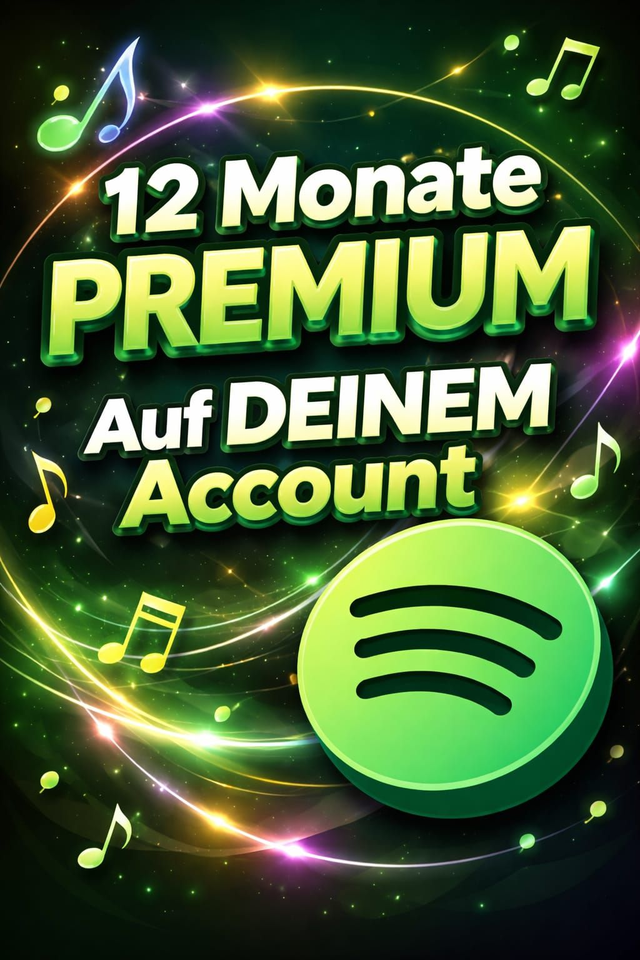 12 Monate Spotify Premium