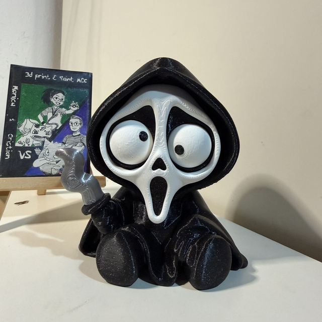 Ghosthomas il Ghostface con occhi mobili