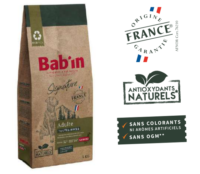 Bab'in signature canard 12kg