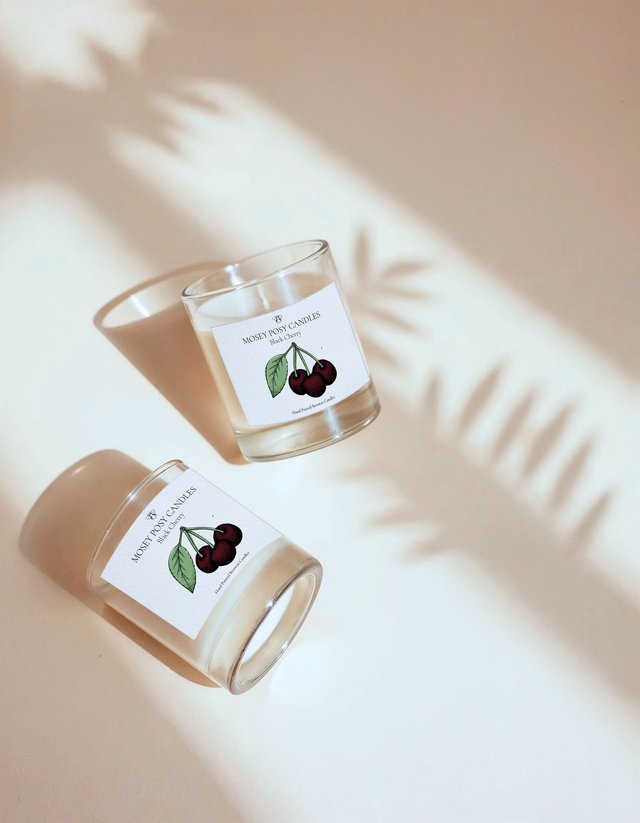 9cl Small Scented Beeswax Candle