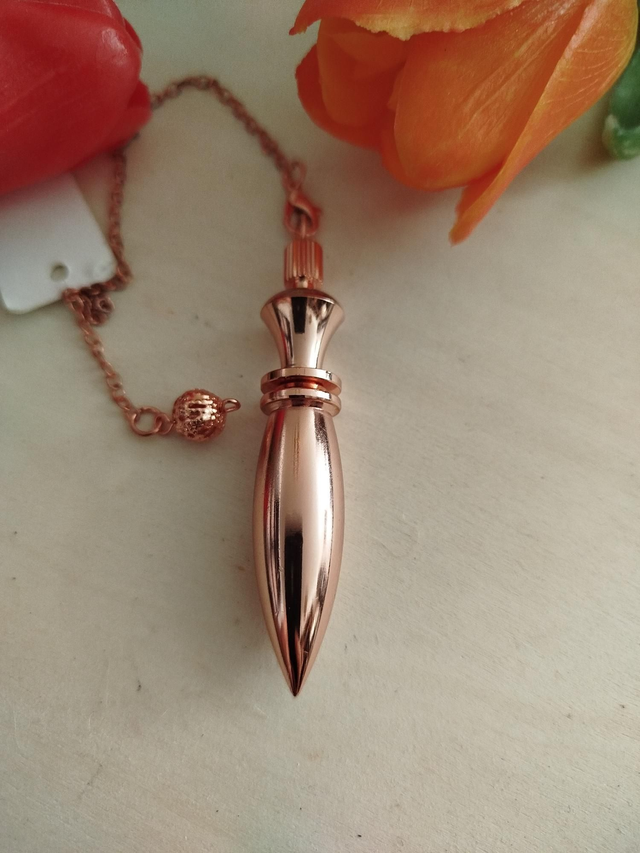 Pendule témoin – Cuivre doré rose