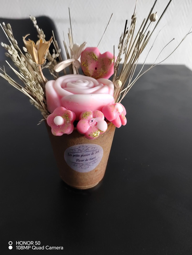 Compo florale en pot 