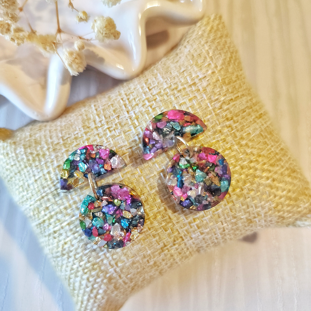 Pendantes • REDONDO - Tierra