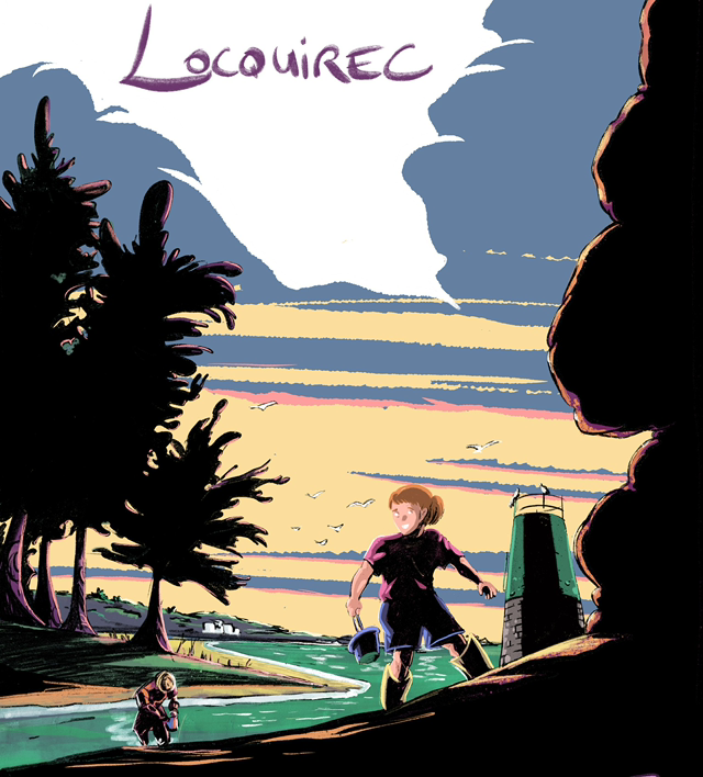 Locquirec Fond de la baie