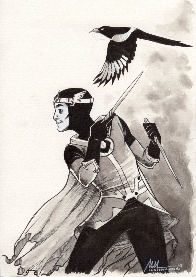 Inktober 2017 Day 20 - ORIGINAL, A5 (5.8x8.3)