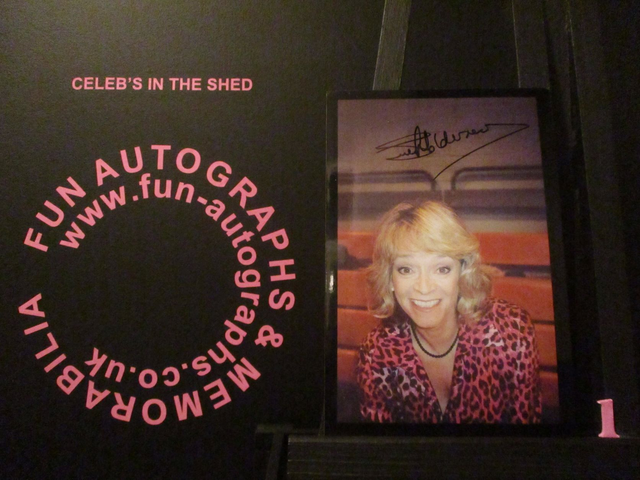 Sue Holderness Authentic Autographed 6x4 Our Facing Black Border Photograph (1)