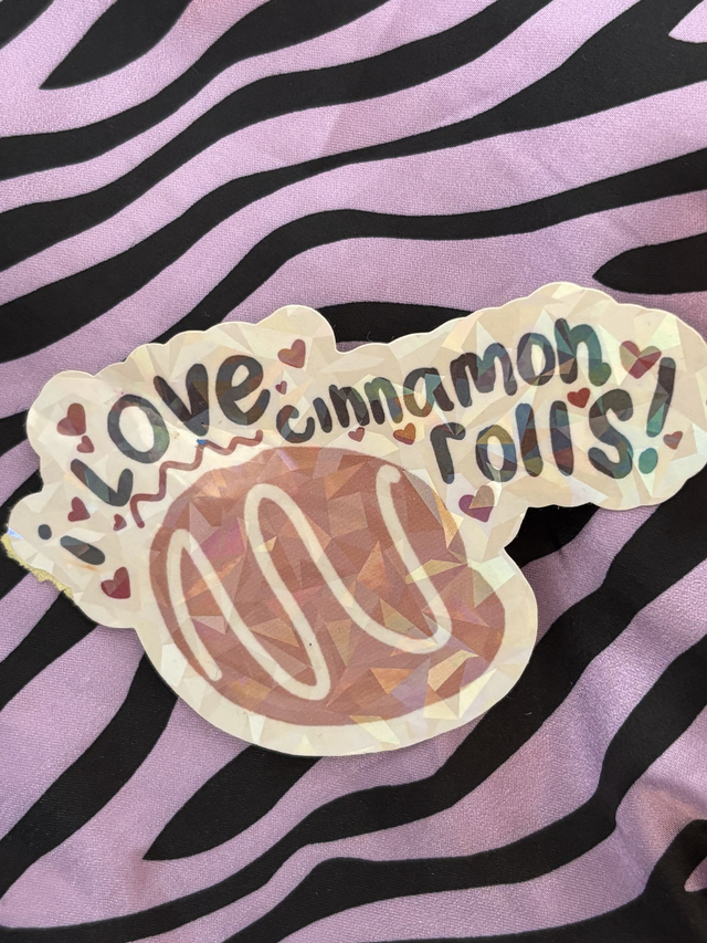 cinnamon roll sticker