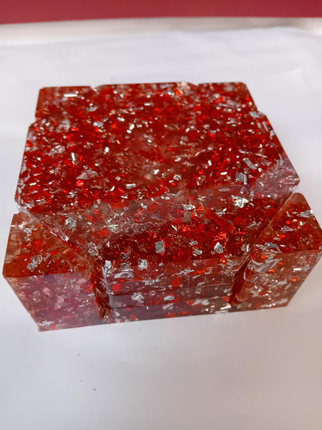 Porte sous verre + 4 sous verre 