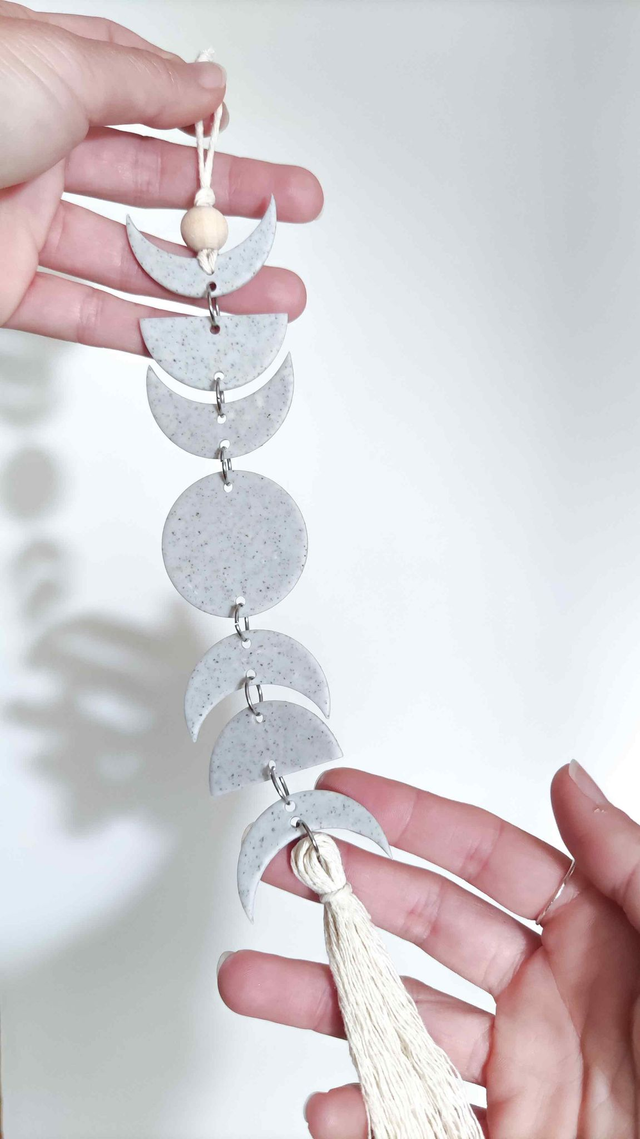 Colgante fases lunares