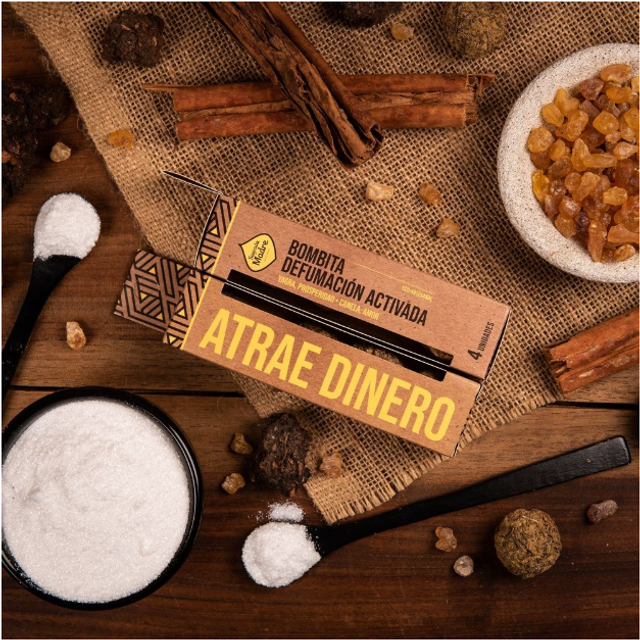 Bombita Atrae Dinero x 4 *247