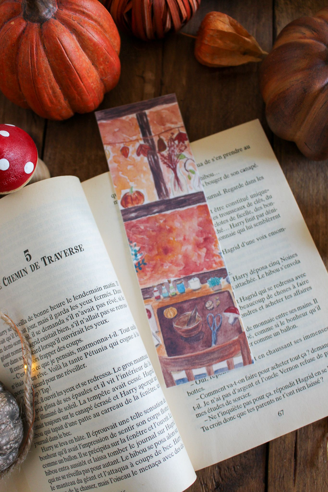 Le bureau de la sorcière - marque-page