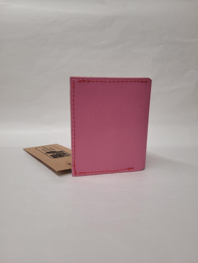 Bifold Leather Horizontal Card Holder - 3 Card Slots - Ava - ML-006