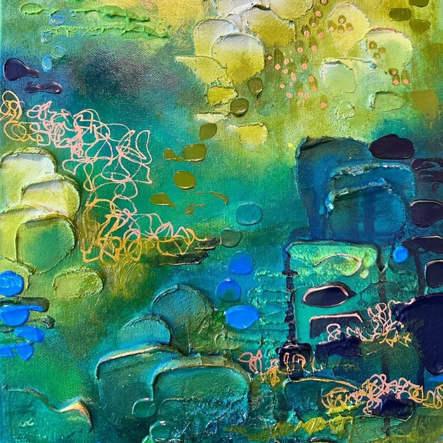 Blue Meadow - Leanne Higgins