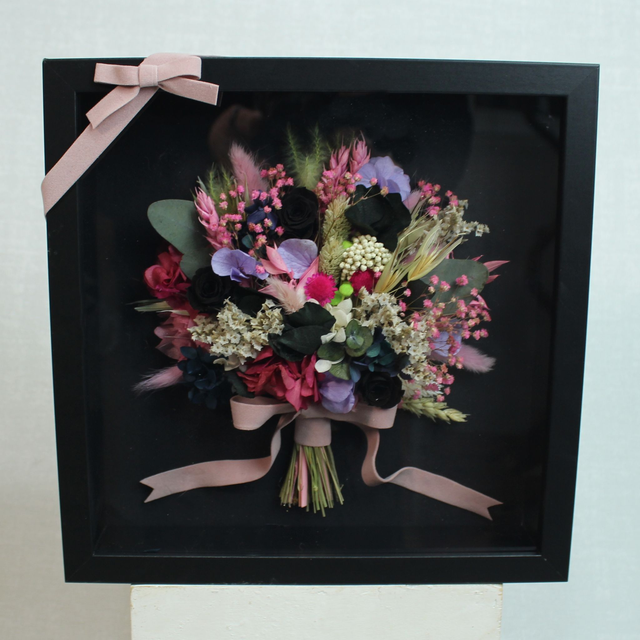 Marco CL405R NEGRO Con ramo. 27x27x5cm