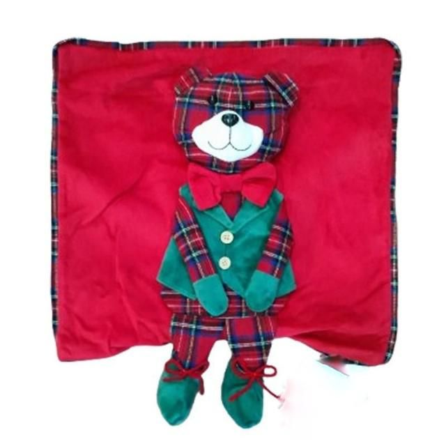 NATALE SET N.2 FEDERE CUSCINO ORSETTO