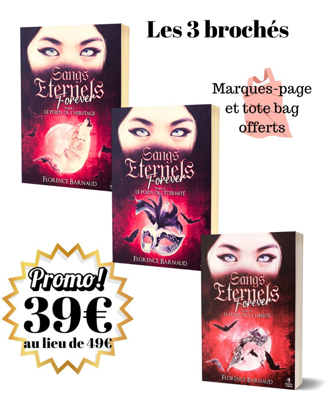 Box Sangs Éternels Forever 3 tomes