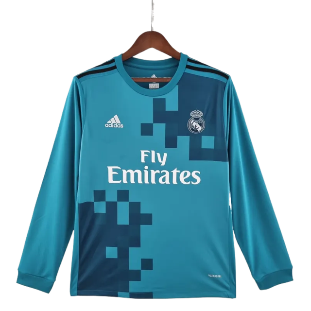 Retro Real Madrid 17/18 Third Long Sleeve Ronaldo #7