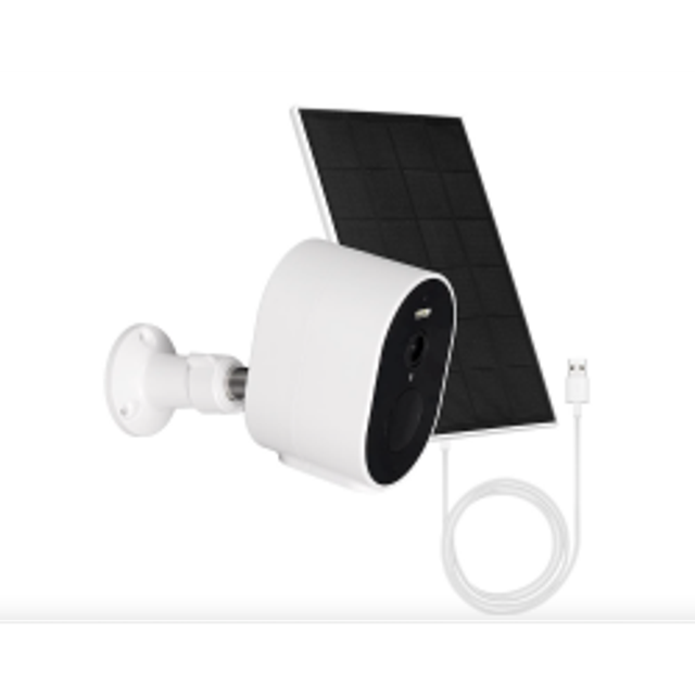 MOES - CAMÉRA DE SURVEILLANCE EXTÉRIEURE WIFI TUYA + PANNEAU SOLAIRE