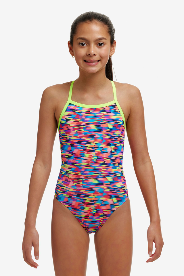 GIRL'S FUNKITA GO GAMMON TIE ME TIGHT ONE PIECE