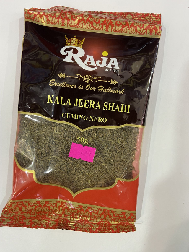 KALA JEERA SHAHI 50G - RAJA