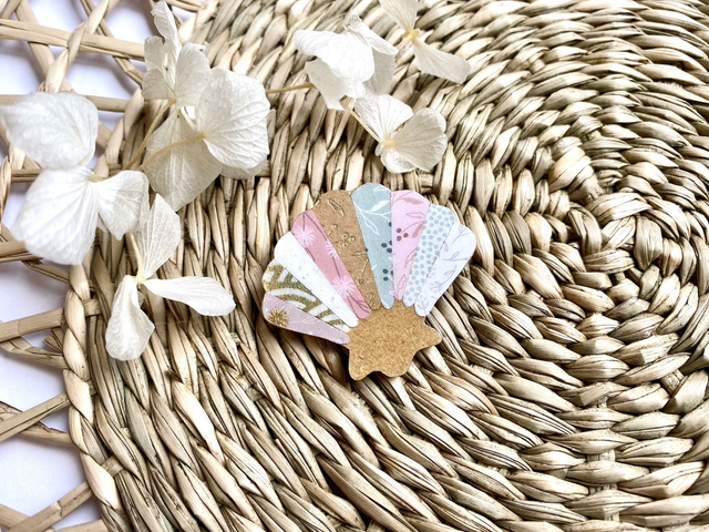 Broche Coquillage pastel